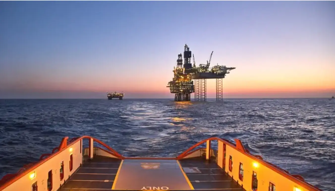 A donation from oil rig staff in the North Sea!